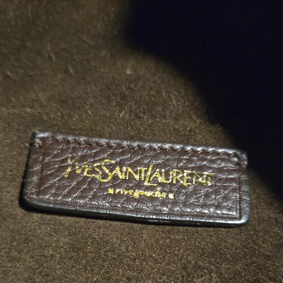 Dark Brown Leather Tote Bag - Picture 3 of 3